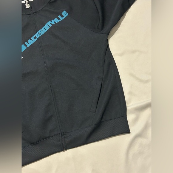 Vintage NFL Proline Jacksonville Jaguars Ribbed Zipper Jacket - L - Picture 6 of 14